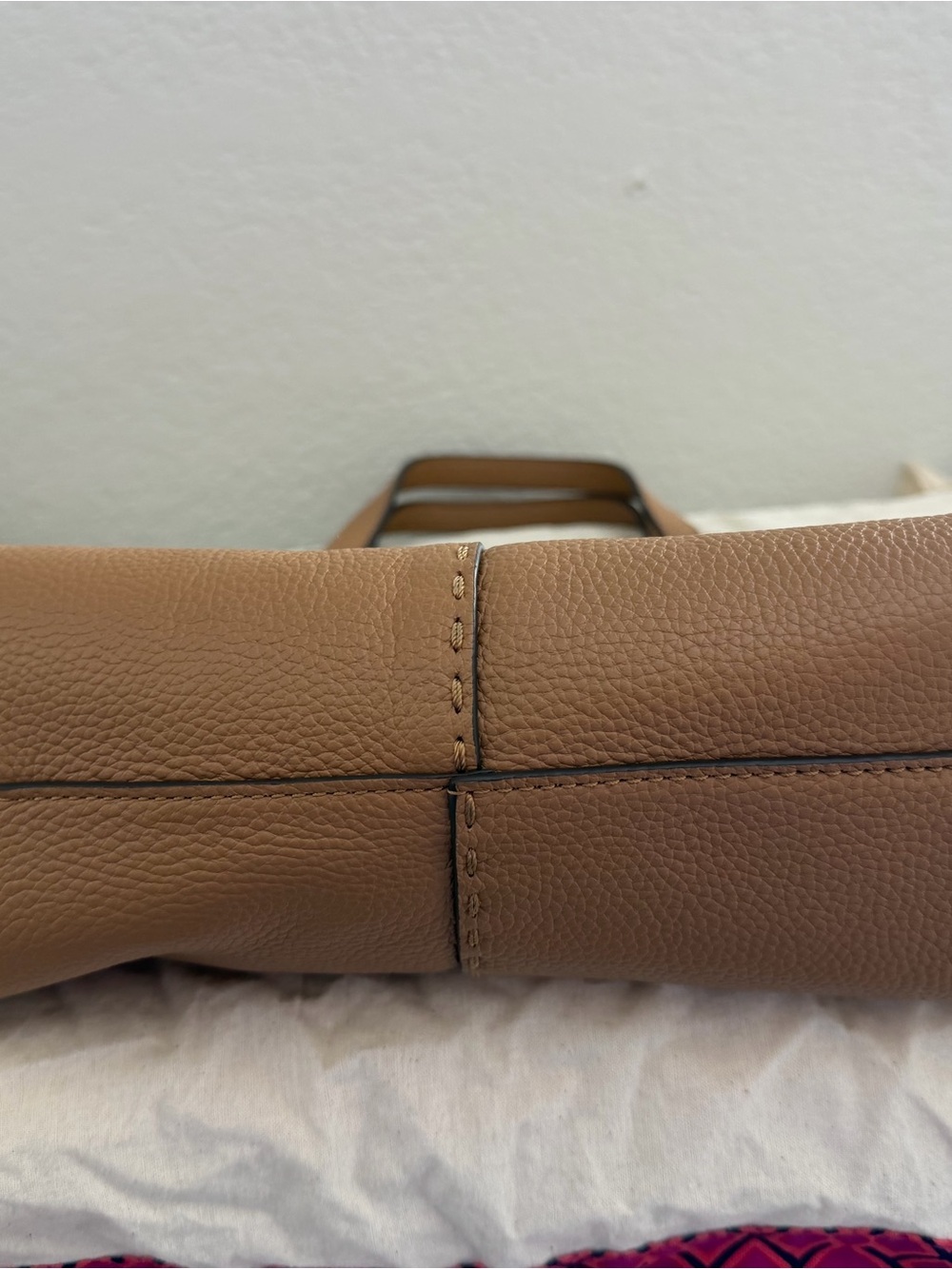 Tory Burch Mc Graw Satchel in Tiramisu - Picture 6 of 9